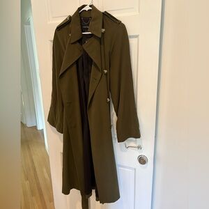 NWT Club Monaco Double-Breasted Trench Coat